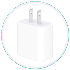 20W USB-C Power Adapter for sale at EZ Fix Cellphone Repair in Escondido