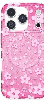 Sakura Glitter MagSafe Case for sale at EZ Fix Cellphone Repair in Escondido